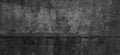 Scratched concrete wall background black grey Royalty Free Stock Photo