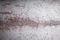 Scratched and damaged metal surface. Industrial style background. Royalty Free Stock Photo