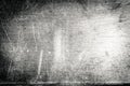 Scratched dirty dusty copper plate texture, black and white image Royalty Free Stock Photo