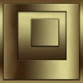 Scratched gold metal background Royalty Free Stock Photo