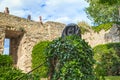 Screaming monument in the French Garden, Girona, Spain