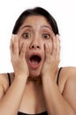 Screaming woman Royalty Free Stock Photo