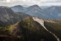 Scree slope in mountains