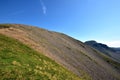 The scree slope of Kirk Fell Royalty Free Stock Photo