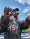 Screech, the Washington Nationals' Mascot, Ignites the Fans Before the Game