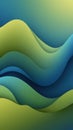 Screen background from Sigmoid shapes and olive