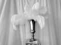 Silver jug decor