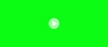 Screen green movie template. Chromakey film with start symbol in center of screen special effect. Royalty Free Stock Photo