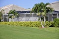 Screen porch for home in Naples, Florida Royalty Free Stock Photo