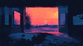 screen splitting terminal window Royalty Free Stock Photo