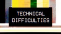 Technical difficulties moire distortion extreme