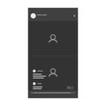 Screenshot of the for your website, application, user interface. Vector illustration.