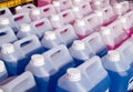 Screenwash bottles Royalty Free Stock Photo