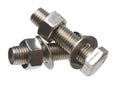 Screw, bolt, stud, nut, washer and spring washer