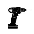 Gun Icon. Impact wrench or screwgun