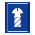 mens room icon. Logo for WC men Royalty Free Stock Photo