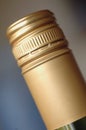 Screwcap on wine bottle Royalty Free Stock Photo