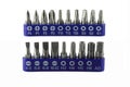 Screwdriver Bits Royalty Free Stock Photo