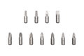 Screwdriver bits Royalty Free Stock Photo