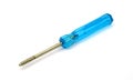 The screwdriver isolated Royalty Free Stock Photo