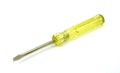 The screwdriver isolated Royalty Free Stock Photo