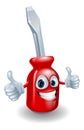 Screwdriver mascot character