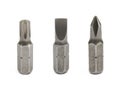 Screwdriver`s replacable bit isolated Royalty Free Stock Photo