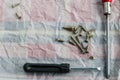 Screwdrivers screws Royalty Free Stock Photo