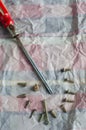 Screwdriver screws Royalty Free Stock Photo