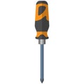 Screwdriver vector flat icon isolated on white Royalty Free Stock Photo