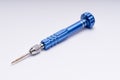 Screwdriver on white background Royalty Free Stock Photo