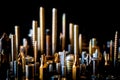 Screws, Bolts and Nuts City Skyline Royalty Free Stock Photo