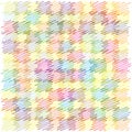 Scribble bright squares background Royalty Free Stock Photo