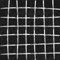 scribble hand drawn grid in chalk on black school background. Shabby white texture. Monochrome stain element. Rusted