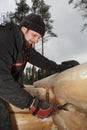 Scribing the log, Worker makes logs markup.