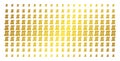 Script Roll Golden Halftone Effect