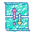 scroll hijacking ux ui design icon doodle illustration