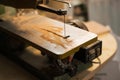 A scroll saw Royalty Free Stock Photo