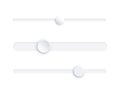 Scrollbar web icon Royalty Free Stock Photo