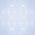Scrolled diamond pattern white light blue gray centered and blurred Royalty Free Stock Photo