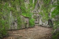 Beautiful landscape from Romania with Scropoasa old dam and lake. Royalty Free Stock Photo