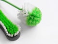 Scrubbing cleaning brushes Royalty Free Stock Photo