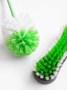 Scrubbing cleaning brushes Royalty Free Stock Photo