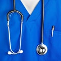 Scrubs Close Up Royalty Free Stock Photo