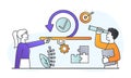 Scrum agile concept