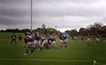 Scrum Rugby Union Club Waitemata vs Waitakere City Royalty Free Stock Photo