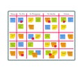 Scrum task kanban board with sticky notes.