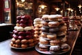 Exquisitely Baked Goods at a Captivating Bakery Display