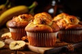 Scrumptious homemade bakery banana muffins easy recipe for a delightful and mouthwatering dessert