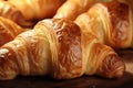 Scrumptious Homemade croissant. Generate Ai